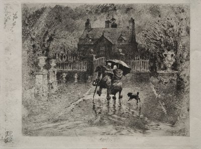乡村邻居，1879-1880年。 作者 菲利克斯·希拉勒·布霍特