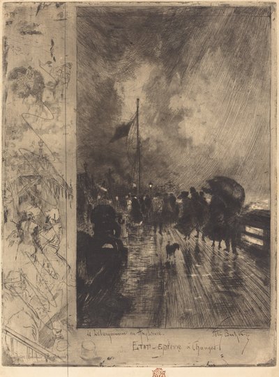 在英国登陆 在英国登陆，1879年。 作者 菲利克斯·希拉勒·布霍特