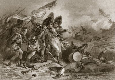 Pakenham之死在新奥尔良战役，酒吧。 1860 作者 费利克斯·奥克塔维斯·卡尔·达利