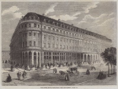 巴黎的Hotel de la Paix酒店 作者 费利克斯·索里尼（Felix Thorigny）