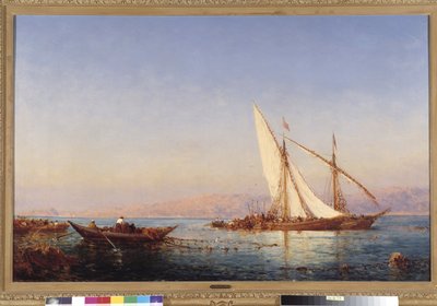 《马赛钓鱼》 Felix Ziem (1821-1911) 1911 年绘画 强制提及：收藏基金会致敬马赛普罗旺斯 作者 费利克斯·齐姆