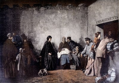 The Mount of Piety - from the painting of Heilbuth - in “” Le Petite Journal”” December 1895 作者 费迪南德（后）希尔伯特