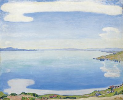 从Chexbres看到的日内瓦湖，1904年 作者 费迪南德·霍德勒