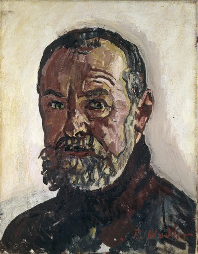 自画像c。 1916年。 作者 费迪南德·霍德勒