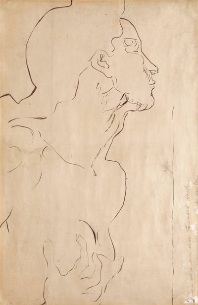 1901年学习“感觉I” 作者 费迪南德·霍德勒