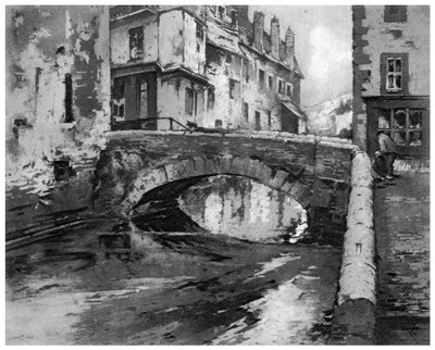布雷顿桥（Pont Breton），c1890-1940 1924年 作者 费迪南德·简·路易吉尼