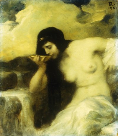 1907年的春天喝仙女 作者 费迪南德·凯勒