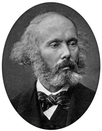 费利西安·大卫（Felicien David，1810-1876）法国作曲家，摄影：Mulnier 作者 费迪南德·穆尼尔（Ferdinand Mulnier）