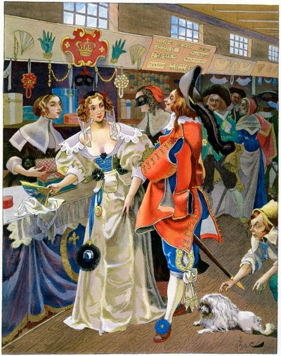 路易十三统治时期的Les Boeries de Bois，17世纪，c1870-1950年 作者 费迪南德·西吉斯蒙德·巴克