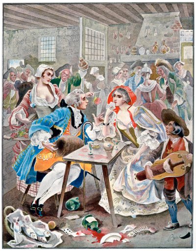 小型Ramponneau，18世纪，c1870-1950年。 作者 费迪南德·西吉斯蒙德·巴克
