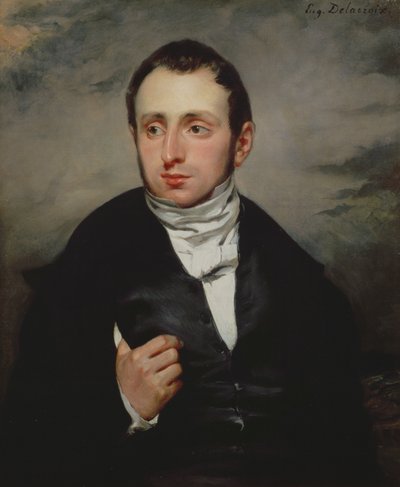 Francois-Marie Demaisons博士，1832年 作者 Ferdinand Victor Eugene Delacroix