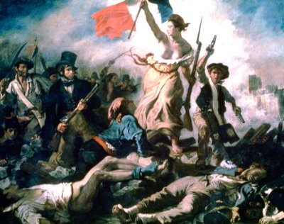 自由领导人民，1830年 作者 费迪南德·维克多·尤金·德拉克罗瓦