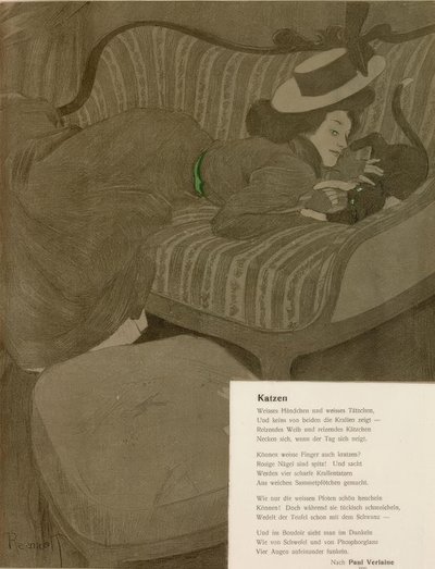 猫 作者 费迪南德·冯·雷兹尼切克