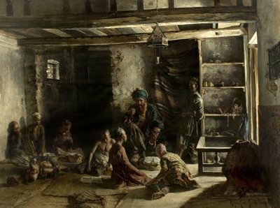 东方学校，1885年 作者 费伦茨·弗朗斯·艾森胡特