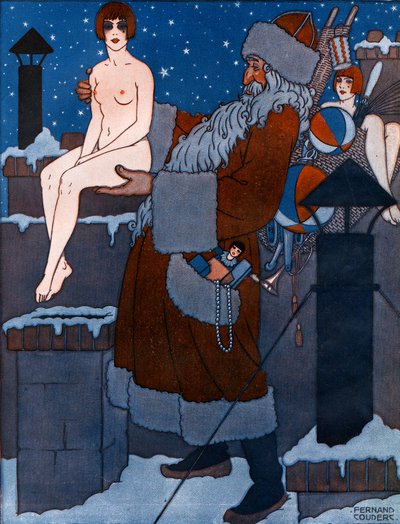 人人都有玩具 - 插图来自 la Vie Parisienne 作者 费尔南德·库德克