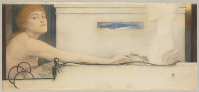 该产品，1891年 作者 费尔南德·科诺普夫
