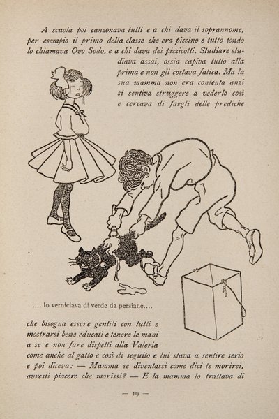 一本儿童书的插图，约1920-30年 作者 菲利伯托·斯卡普凯利