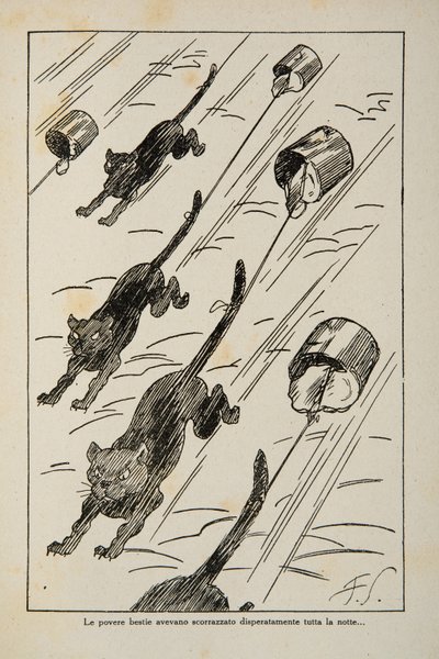 从儿童书的例证，c.1920-30 作者 菲利伯托·斯卡普凯利