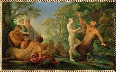 Le supplice de Marsyas - 马西亚斯的惩罚，铜... 作者 菲利波（劳里的圈子）