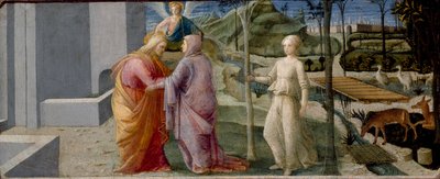 金门之会，约1440-1445年 作者 菲利波·利皮（Filippo Lippi）