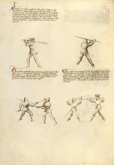 与兰斯作战 作者 Fiore Furlan dei Liberi da Premariacco