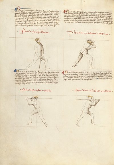 用剑战斗 作者 Fiore Furlan dei Liberi da Premariacco