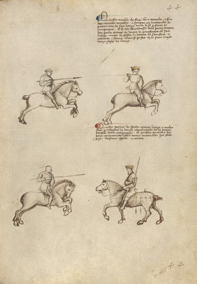 长枪大剑的马术格斗 作者 Fiore Furlan dei Liberi da Premariacco