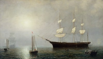 星光号》，约 1860 年（布面油画） 作者 费兹·亨利·莱恩