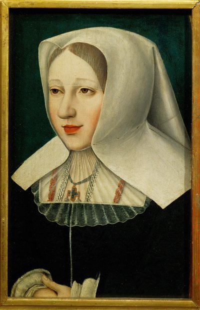 马克西米利安一世皇帝的女儿玛格丽特大公夫人（木板绘画） 作者 佛兰芒学校
