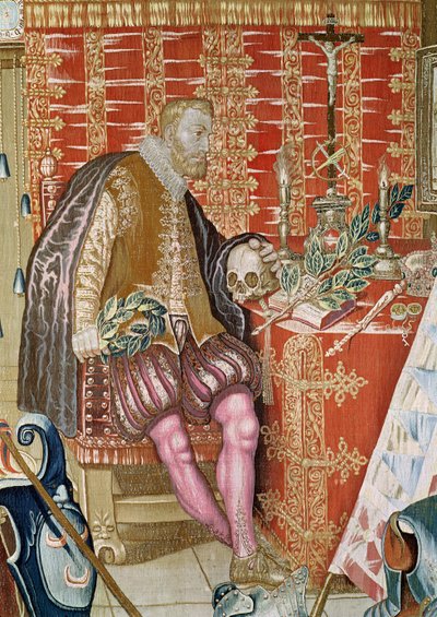 来自The Charlesstry of Charles Quint的Charles V（1500-58），c.1630-40（详情） 作者 佛兰芒学校