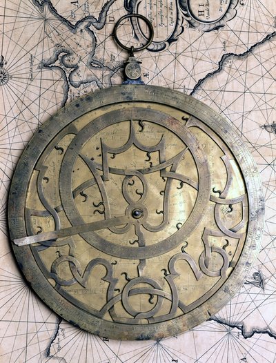 16 世纪的佛兰芒星盘（鲁汶）。米兰城堡博物馆 作者 佛兰芒学校