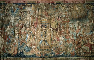 财富》（1520-1525 年），Granja de San Ildefonso 王宫荣誉系列挂毯 - AELST III，Pieter van（约 1495-1555 年）。财富。西班牙。卡斯蒂利亚和莱昂。Real Sitio de San Ildefonso。圣伊尔德丰拉格兰哈王宫 作者 佛兰芒学校