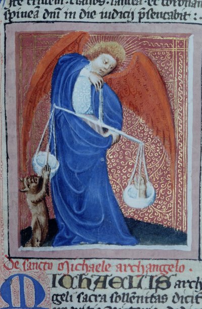 来自布鲁日Legenda Aurea的Gen 1111 Page女士，电话：c.1400-10 作者 佛兰芒学校