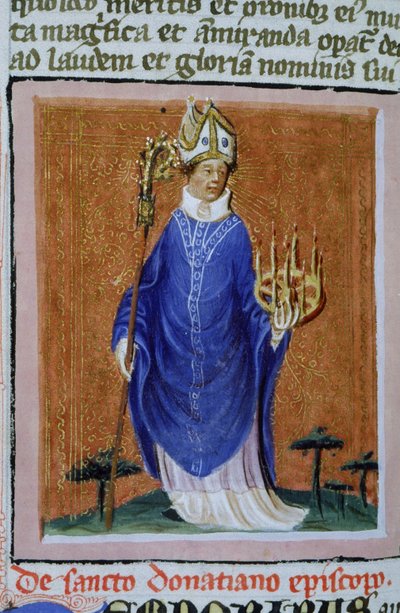 来自布鲁日Legenda Aurea的Gen 1111 Page女士，电话：c.1400-10 作者 Flemish School