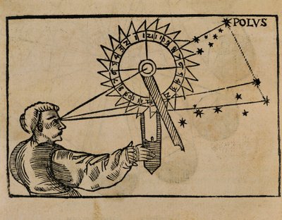 Petrus Apianus observing stars