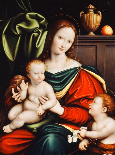 圣母子， 作者 Flemish School