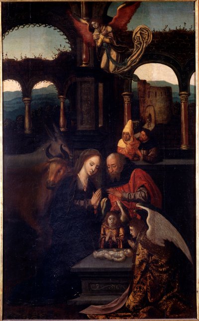 The nativity (Painting 作者 佛兰芒学校