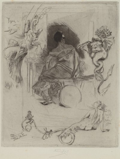 最后的玛雅》，1880年。 作者 费利西安罗普斯