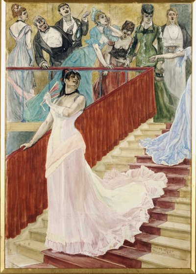 The Row，1877年 作者 费利西安罗普斯