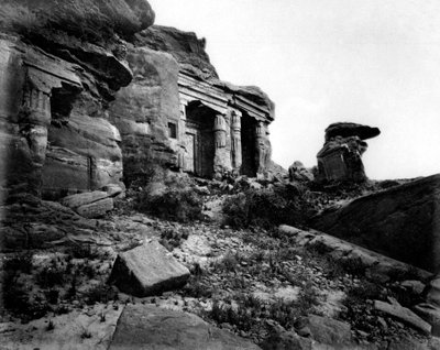 埃及，Gebel Silsileh，1878年 作者 菲利克斯邦菲尔斯