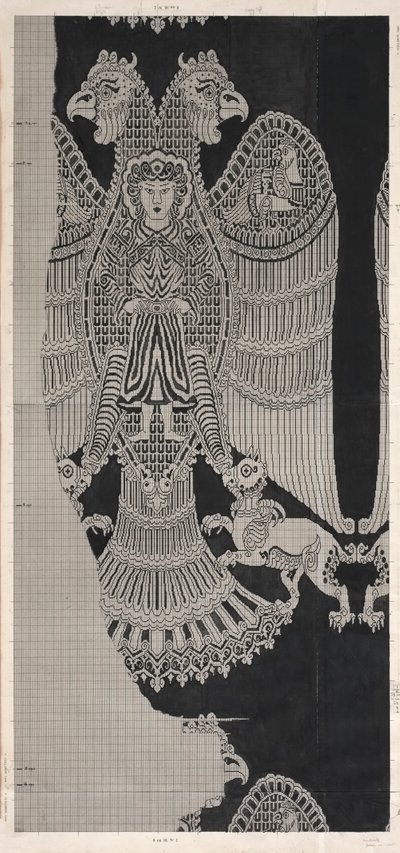 布依德丝绸示意图（1962.264） 作者 菲利克斯·吉切特