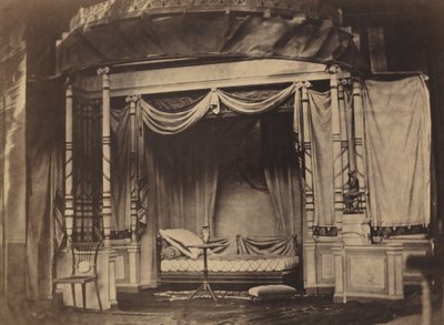 1855年巴黎万国博览会上的卧室展示 作者 菲利克斯·雅克·安托万·穆兰