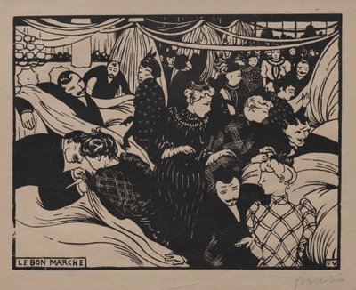 Bon Marché 作者 费利克斯·瓦尔洛顿
