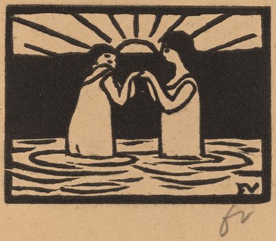 在阳光下玩耍 (Jeux au soleil) 作者 费利克斯·瓦尔洛顿