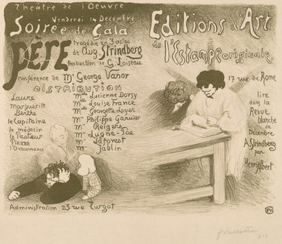 父亲：三幕悲剧，作者是奥-斯特林堡，1894年。   作者 费利克斯·瓦尔洛顿
