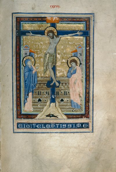 受难 (Cod. Conventi Suppressi, ms. 233, c. 151) 作者 佛罗伦萨学校