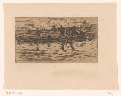 风景与水边的两个人物
在荒野（原标题） 作者 弗洛里斯·韦斯特（Floris Verster）