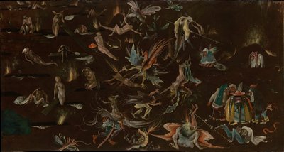 最后的审判》（片段），约 1530-1540 年 作者 Hieronymus Bosch的追随者