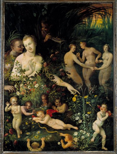 Allegorie，16世纪枫丹白露学校的Allegorie de l