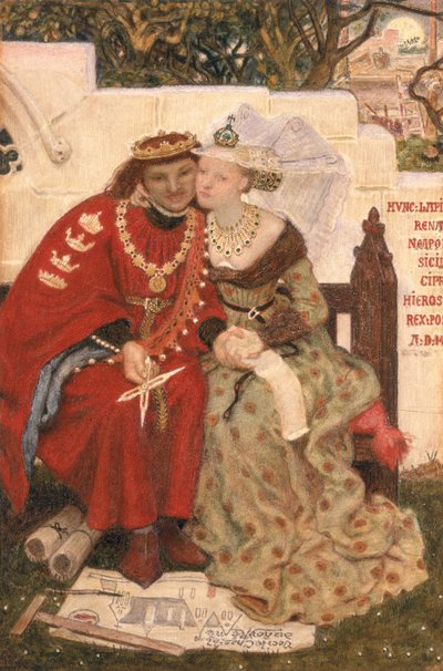 King Renes Honeymoon（纸上的wc） 作者 福特·马多克斯·布朗